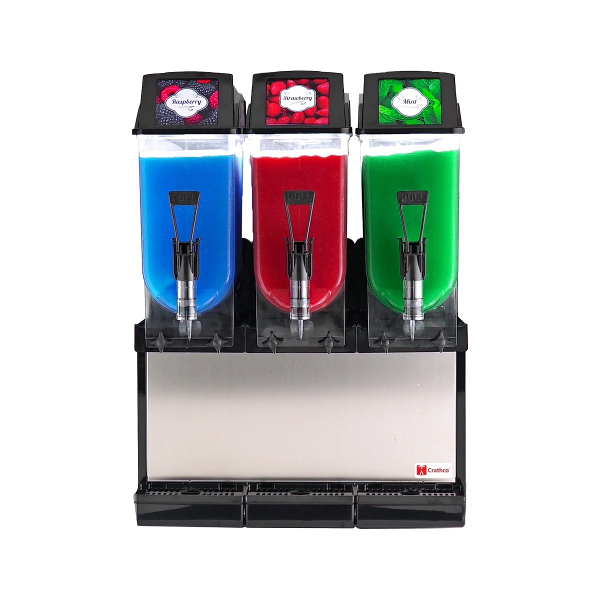 Crathco® Frosty 3 Bowl Type Frozen Granita Dispenser w/3.2 gal - 1350W/115V -...