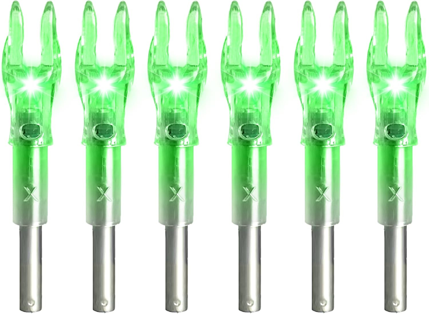 6Pack X Lighted Nocks for Arrows
