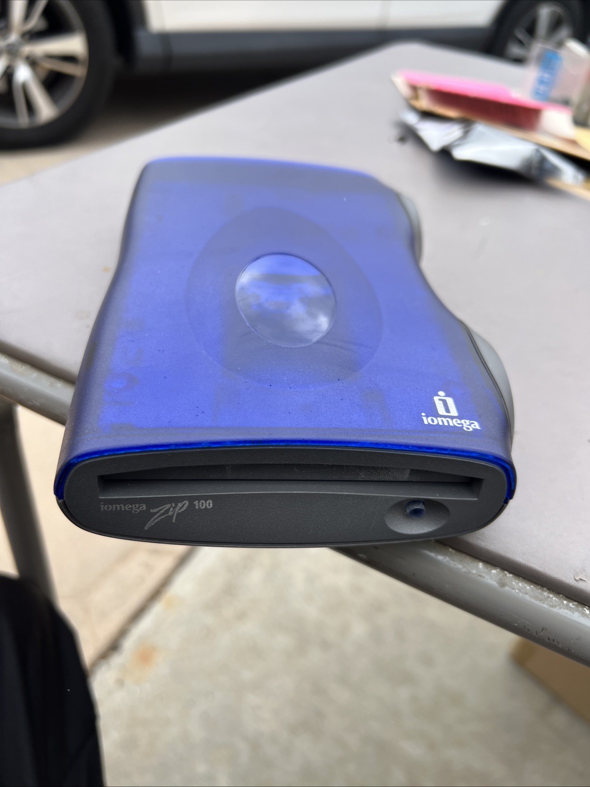 Iomega USB External Zip 100 MB Drive Model Z100USBNC 30220101 UNTESTED