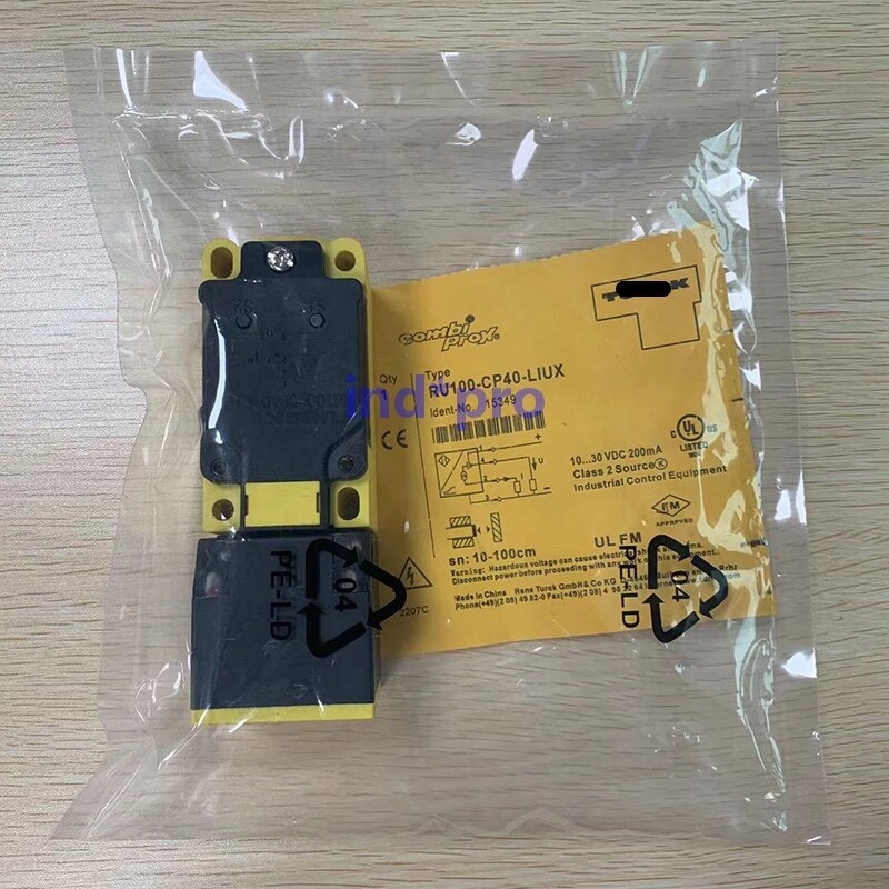 1 Pc. New RU100-CP40-LIUX Ultrasonic Sensor Substitute