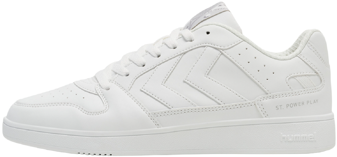 HUMMEL ST POWER PLAY LOW ALL WHITE 37-46 NEW65€ dunk sneaker force slimmer stadi