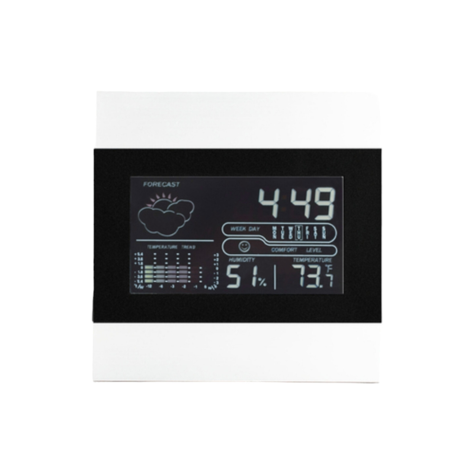Total Vision Desktop Clock & Weather Station