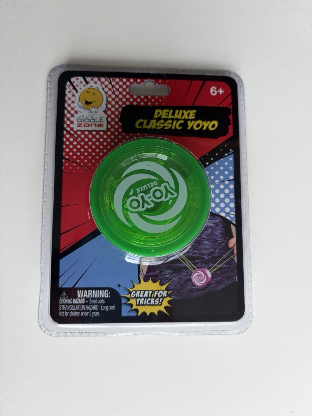 Vintage  Giggle Zone Deluxe Classic YoYo Green MPN 320653