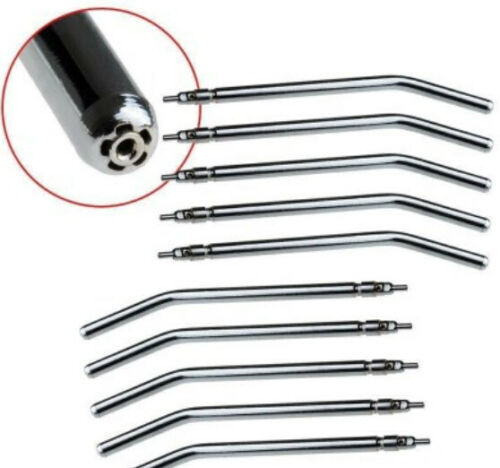 50Pcs Dental Air Water Spray Triple Syringe Autoclavable Nozzles/Tips/Tubes PG50