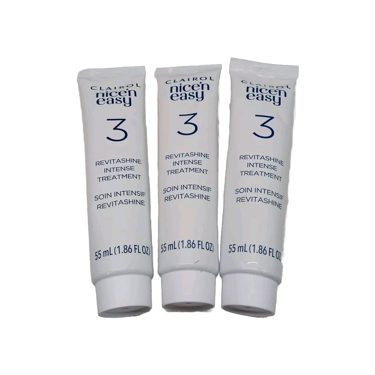 CLAIROL Nice n Easy Revitashine Intense Treatment Conditioner 1.86 oz LOT OF 3