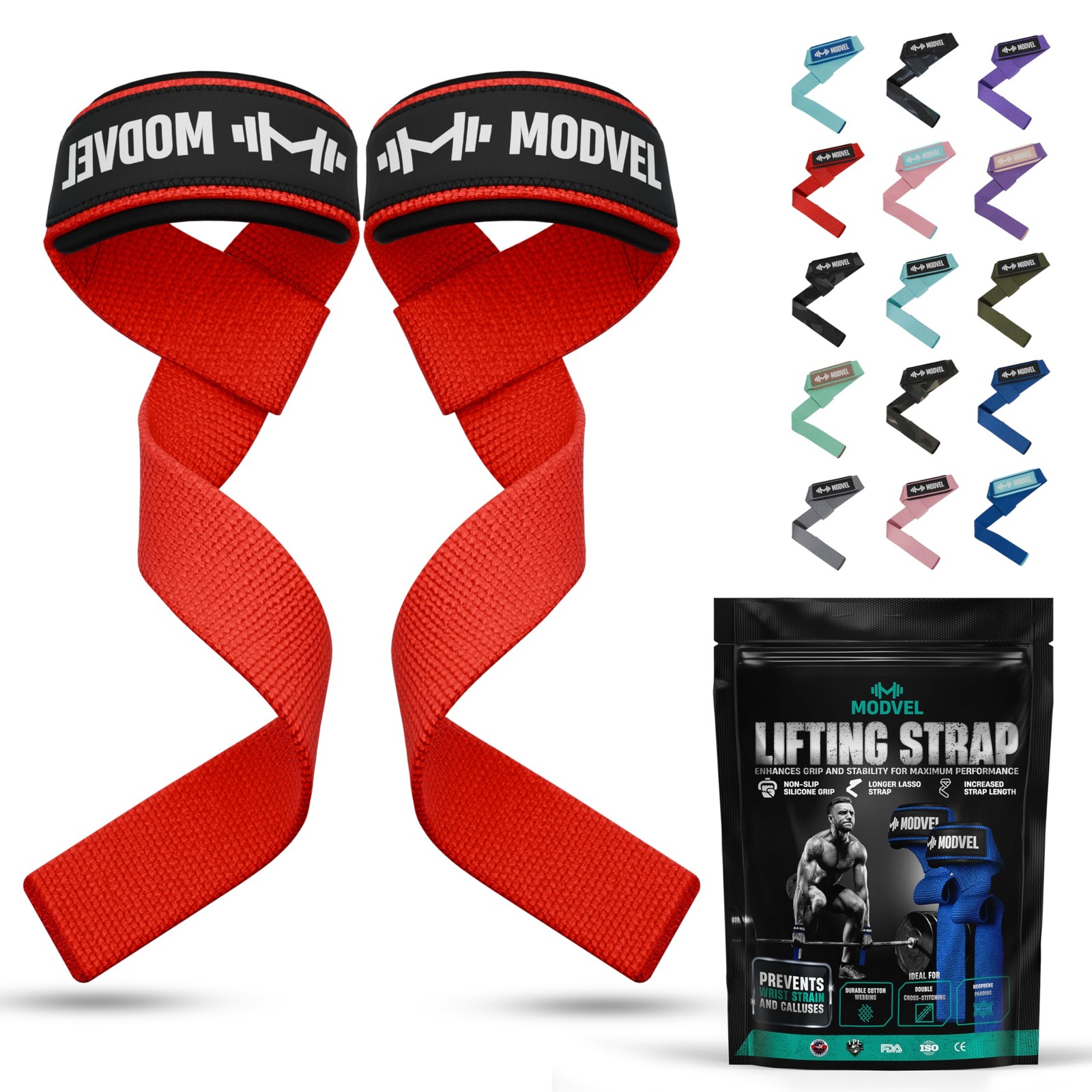 Orthopedic Wrist Brace and Wraps for Weightlifting - Adjustable, Lightweight ...