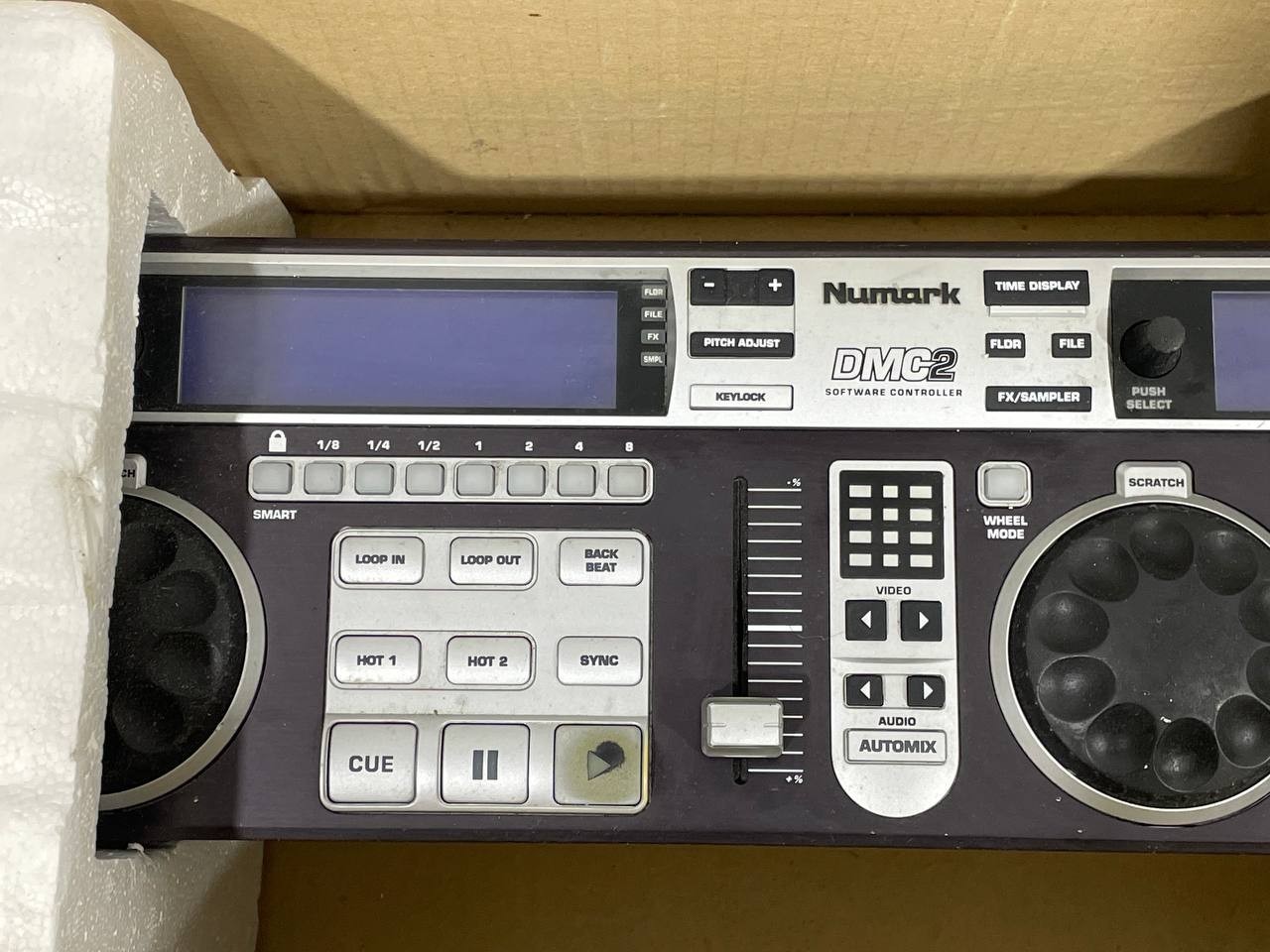 Numark DMC2 PROFESSIONAL RACKMOUNT DJ SOFTWARE CONTROLLER - No Cord, Untested.