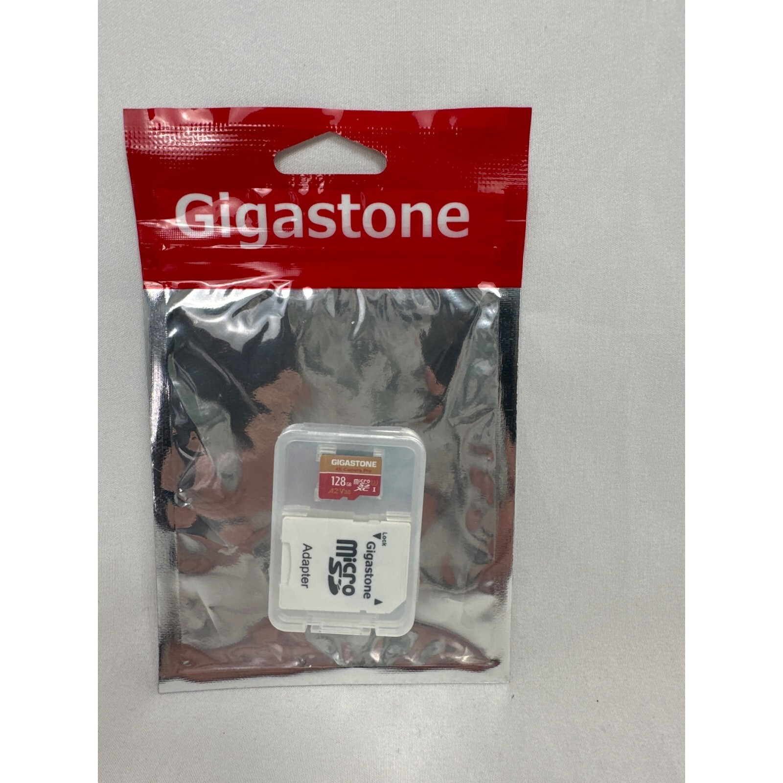 NEW Gigastone 128GB Micro SD Card 4K Camera Pro