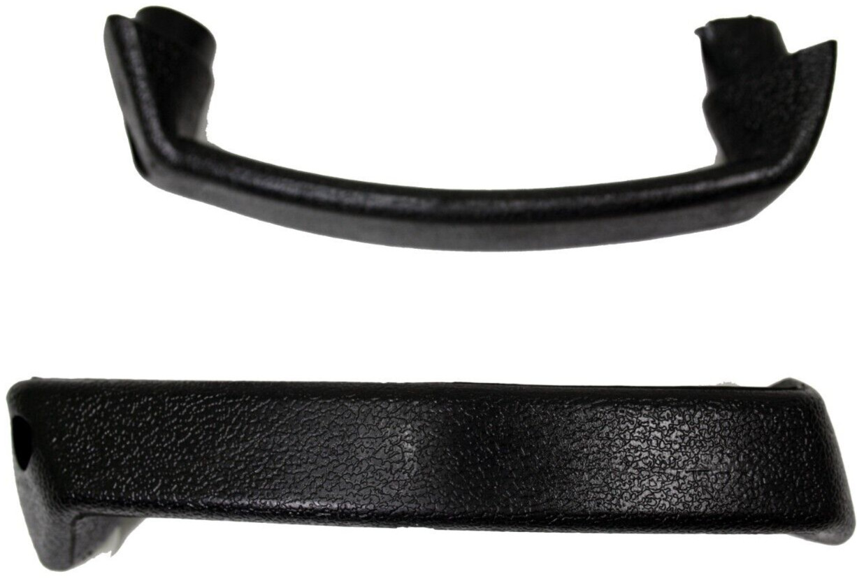 1965 - 1967 / 1969 -1977 Corvette Black Inside Door Pulls Handles PAIR C2 C3 NEW