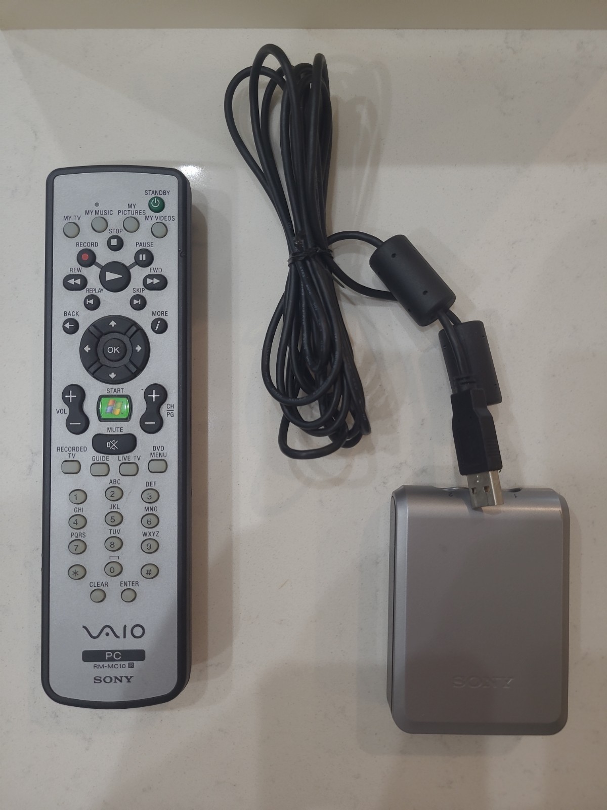 Sony PC Remote For Media VAIO RM-MC10 & Infrared Receiver PCVA-IR8U Working