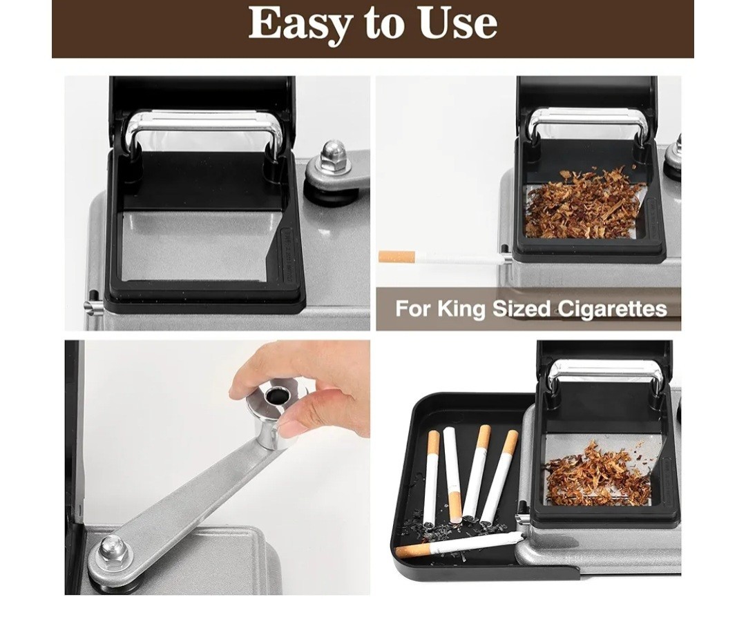 Karony Black Cigarette Rolling Machine Ships From Kansas