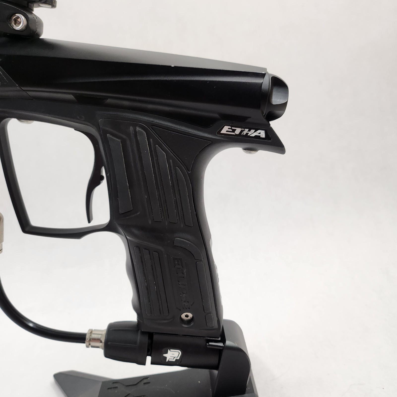Used Planet Eclipse ETHA 1 Paintball Marker Black with Original Case Tested