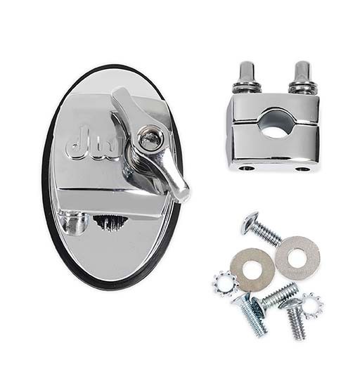 DW Tom Mount Bracket Chrome