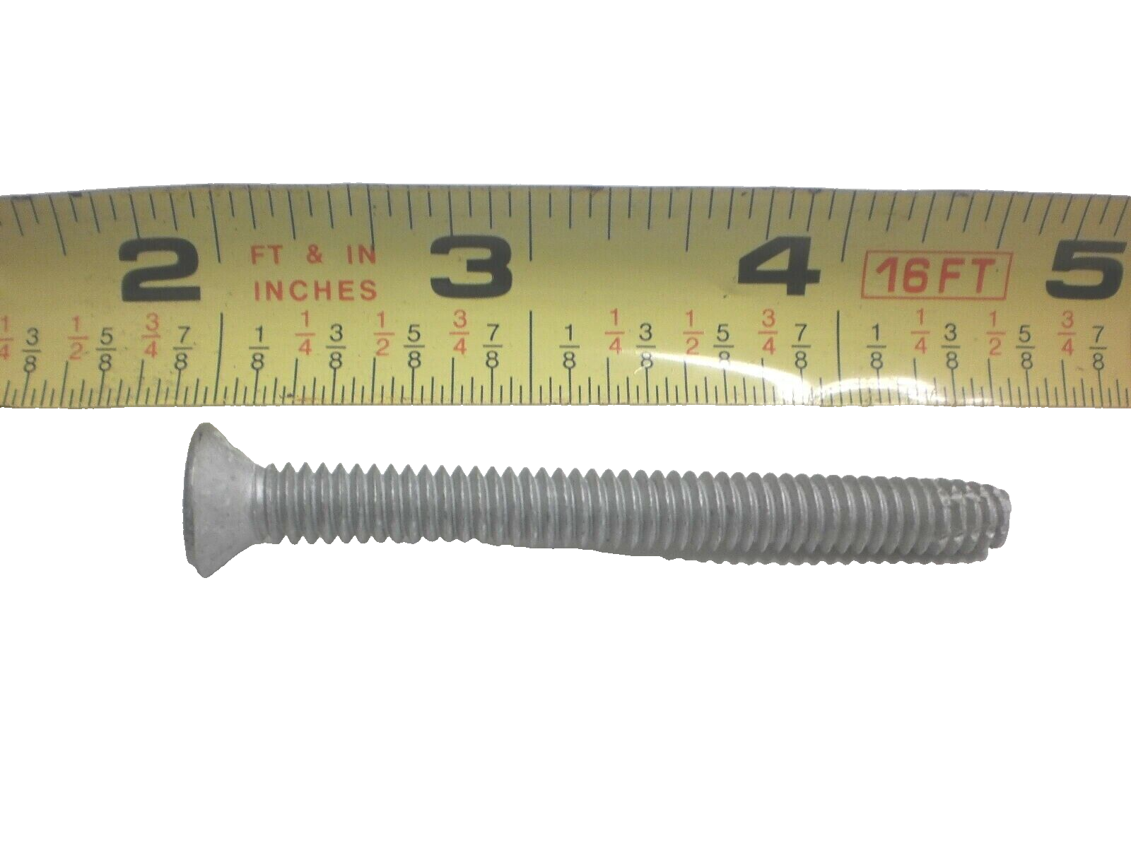 Lot of 175 - PLATED 1/4" x 2.5" Torx Self Tapping Trailer Wood Deck Screws W/Bit