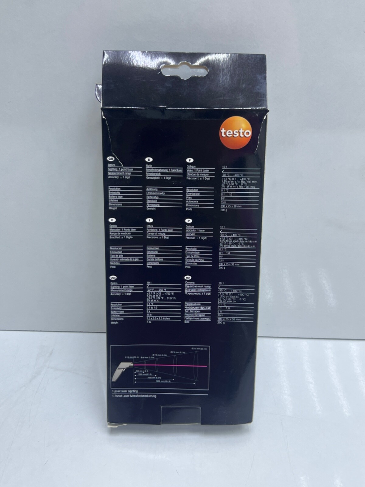TESTO 830-T1 INFARED THERMOMETER