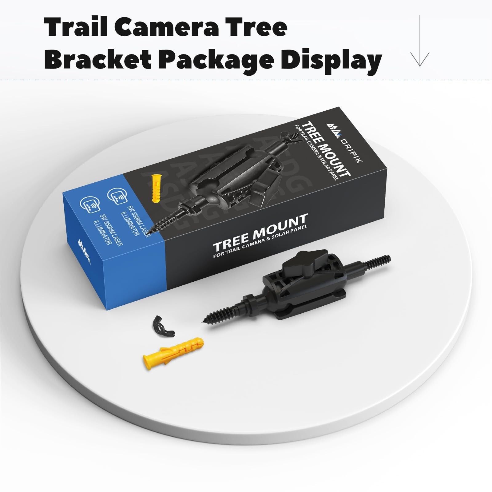 Adjustable Trail Camera Tree Mount: Game Camera Outdoor Mounting Bracket Hold...