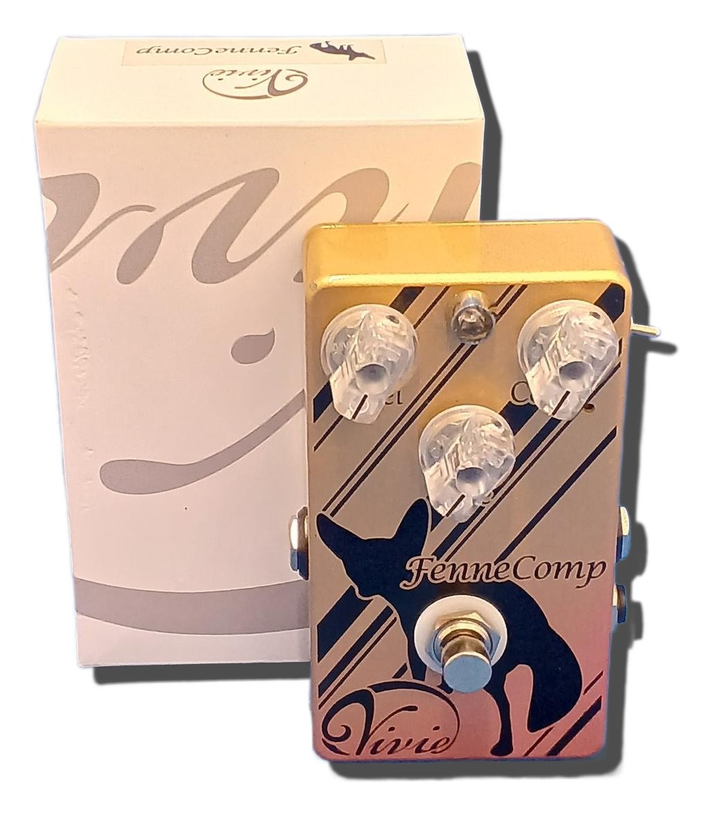 Vivie FenneComp Compressor Effects Pedal Tested & Works 16354