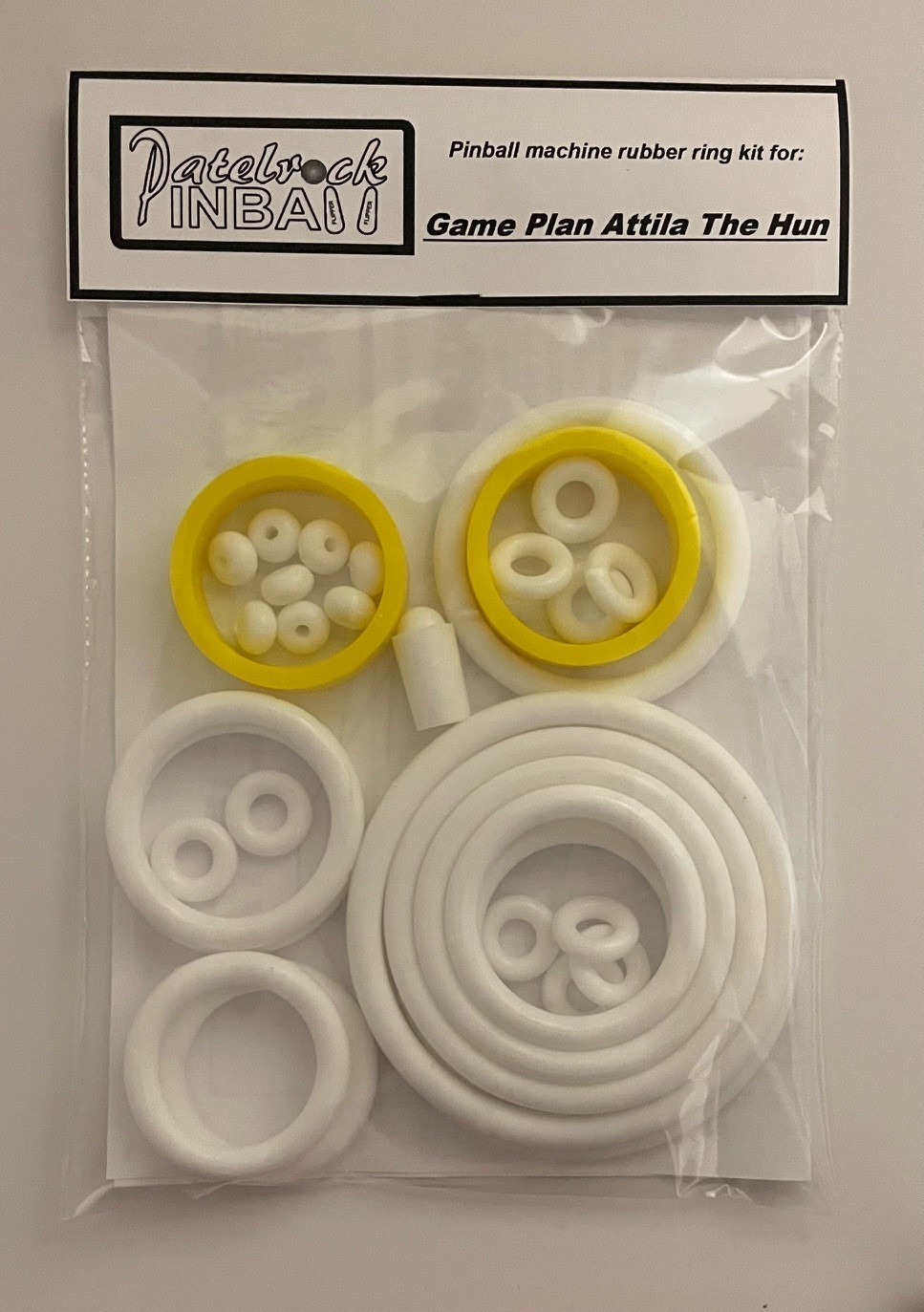 Game Plan Attila The Hun Pinball Rubber Ring Kit **Customize Your Kit**