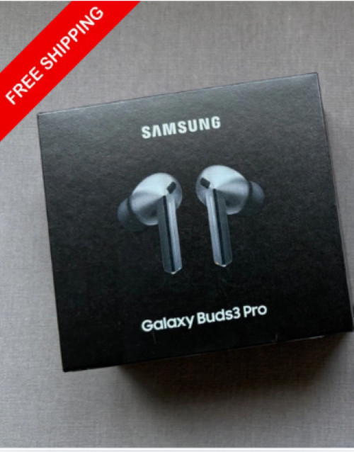 Samsung Galaxy Buds3 Pro Silver Bluetooth Noise Cancelling – Genuine – Excellent
