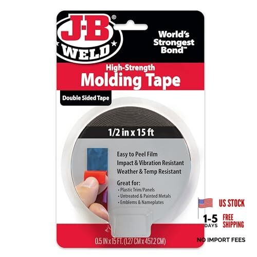 High-Strength Molding Tape - 0.5" x 15'