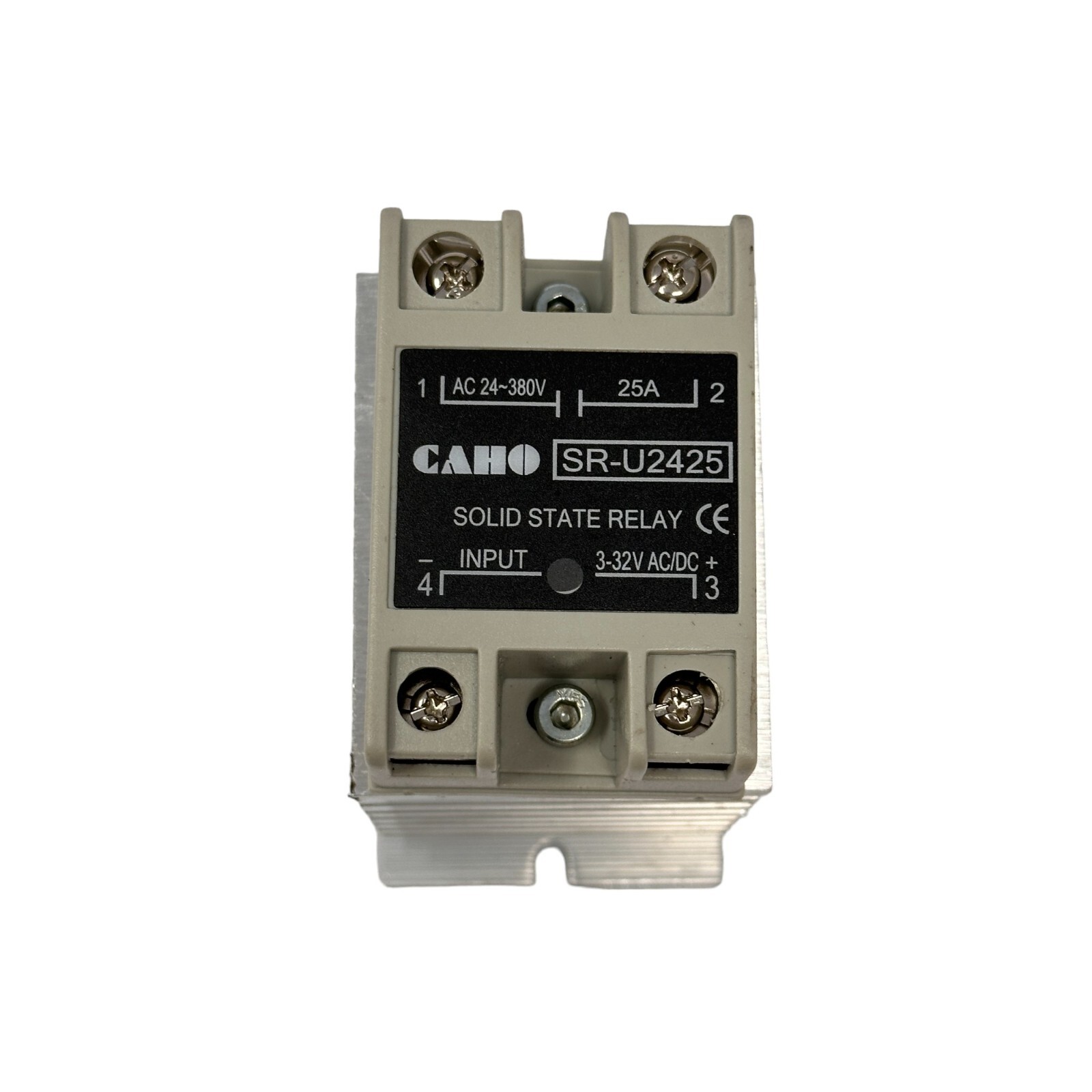 Caho SR-U2425 Solid State Relay 25A 3-32V AC/DC Input AC 250V
