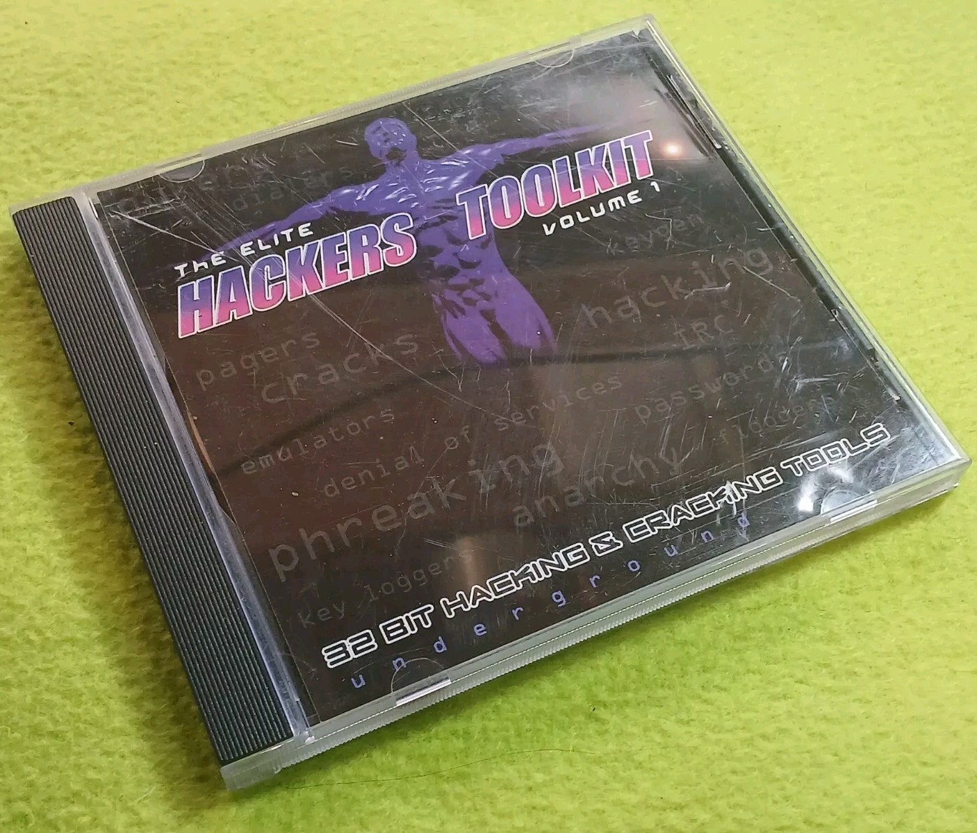 The Elite Hackers Toolkit Volume 1 (PC CD-ROM, 1995) 32-Bit Hacking WIN95/98 HTF