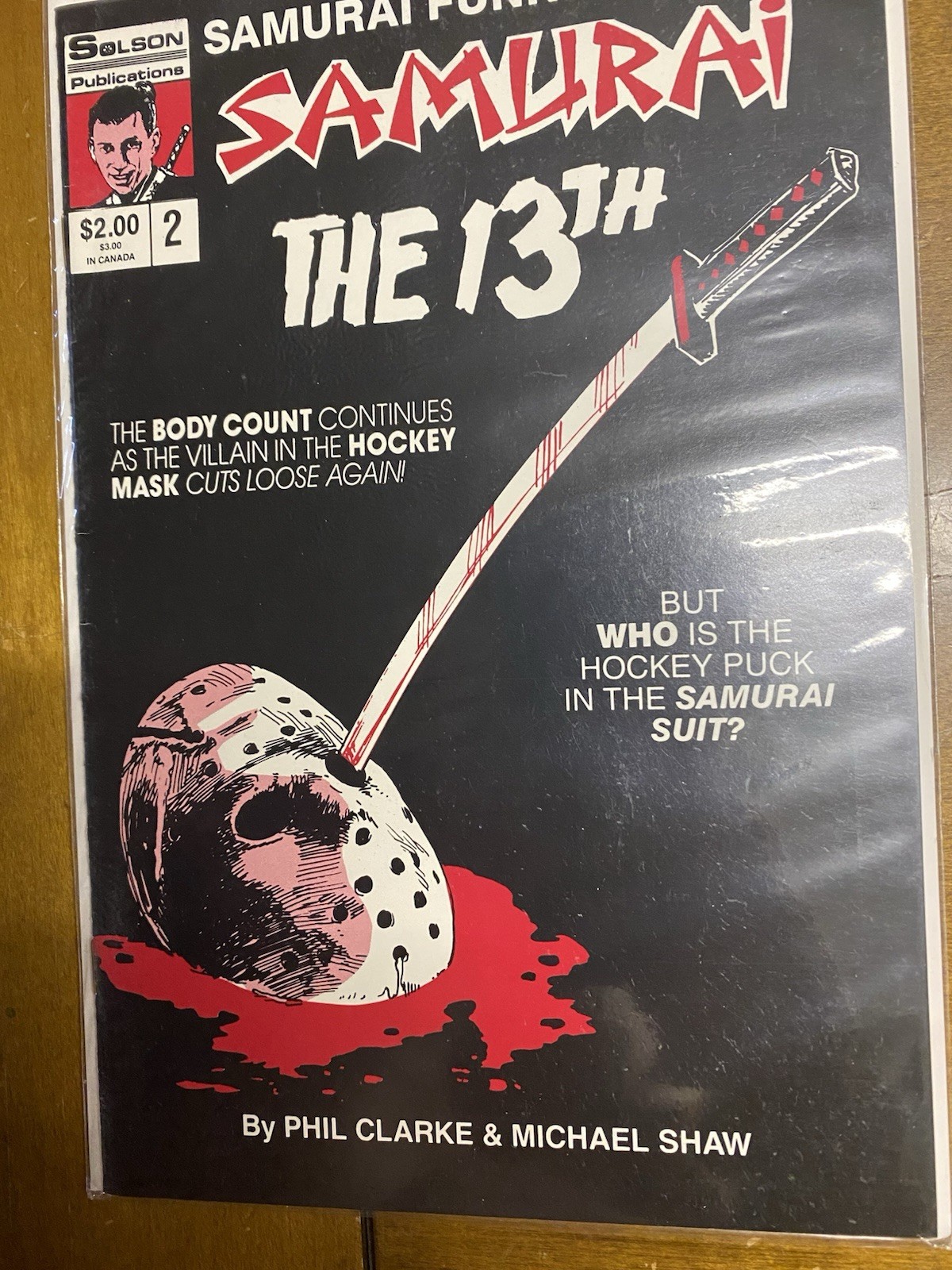Samurai Funnies 2 - Friday the 13th - first Jason Vorhees