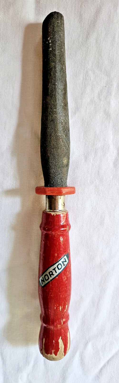 VINTAGE 9” NORTON FILE WITH HANDLE