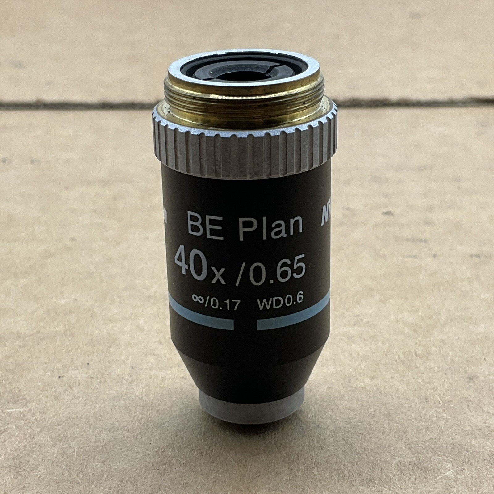 Nikon BE Plan 40x/.65 objective OEM for Nikon E100