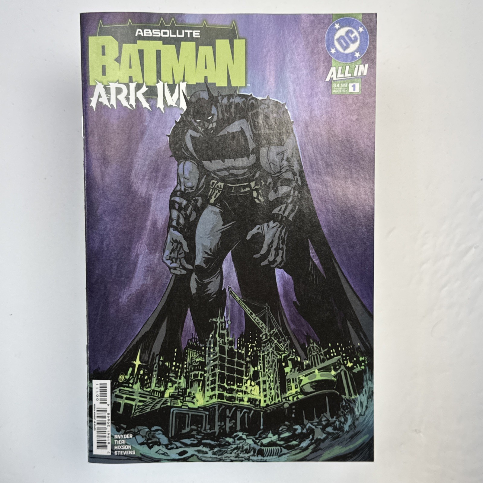 Absolute Batman: Ark-M #1 2025 | Cvr A | Origin of Ark-M | NM+🔑
