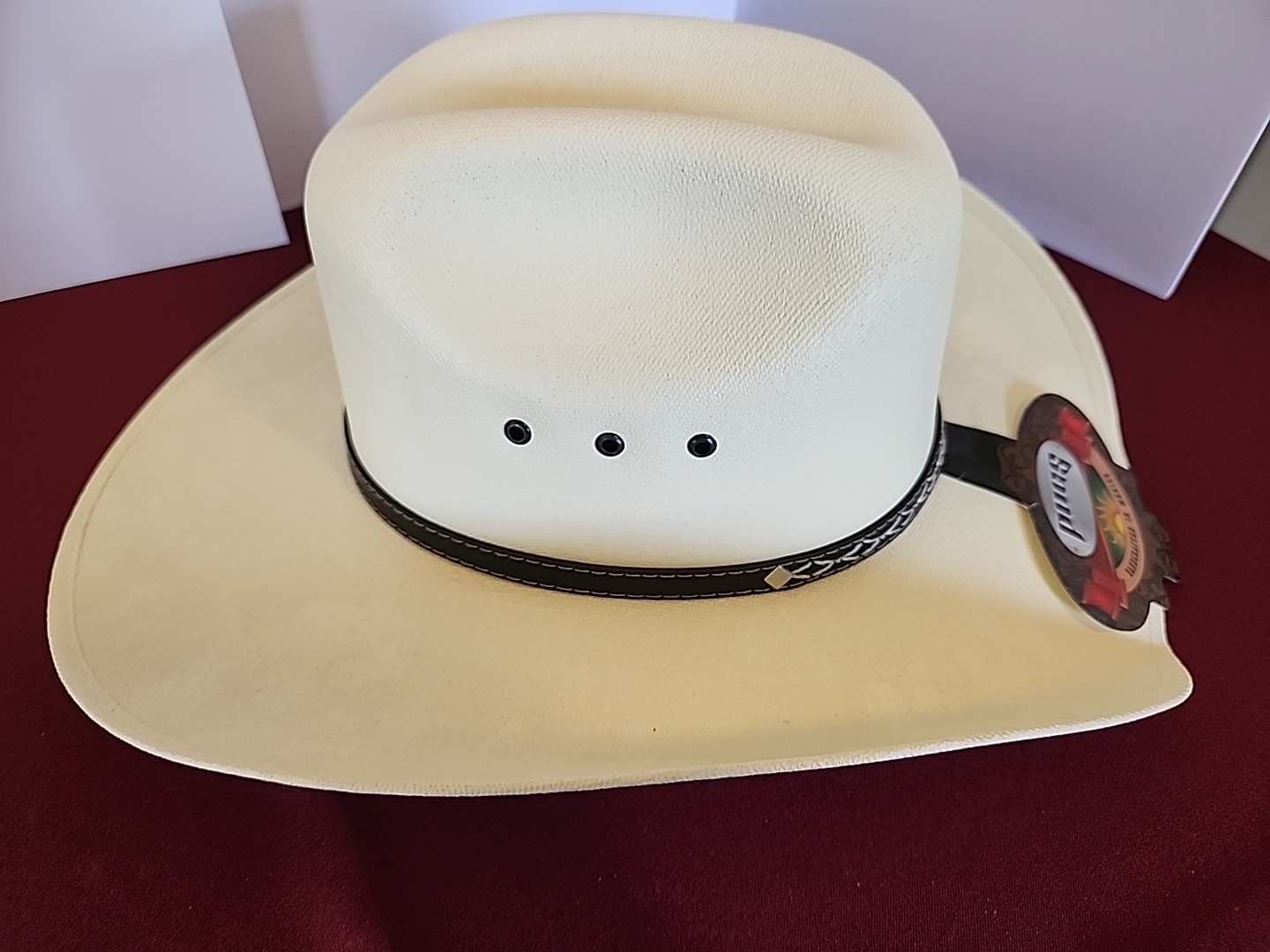 Pugs Apparel Cowboy Hat, Sz L, Made In Mexico, NWT