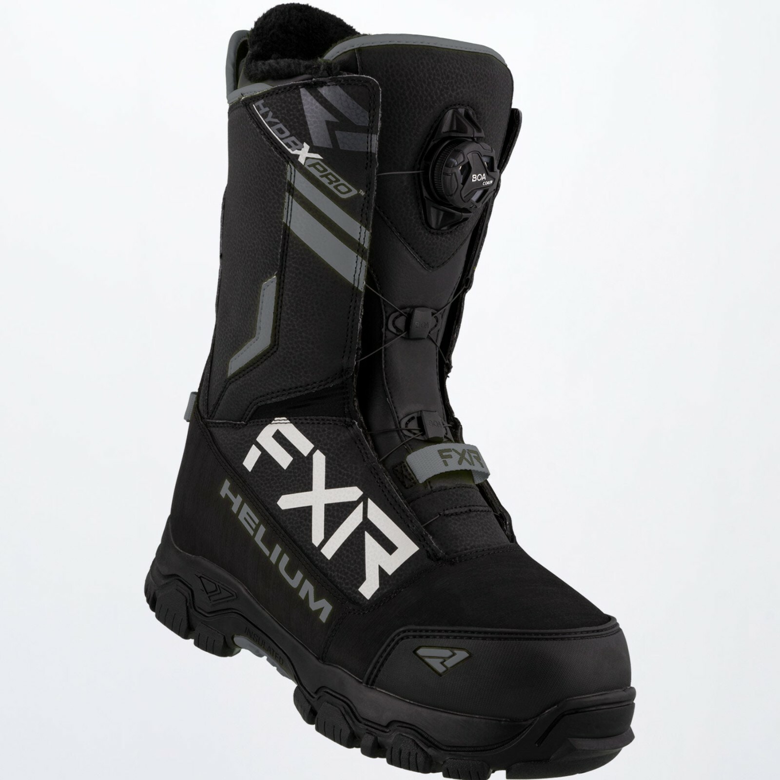 NEW FXR HELIUM BOA SNOWMOBILE BOOTS, WARM, WINTER, WATERPROOF, MENS SIZE 9 OR 10
