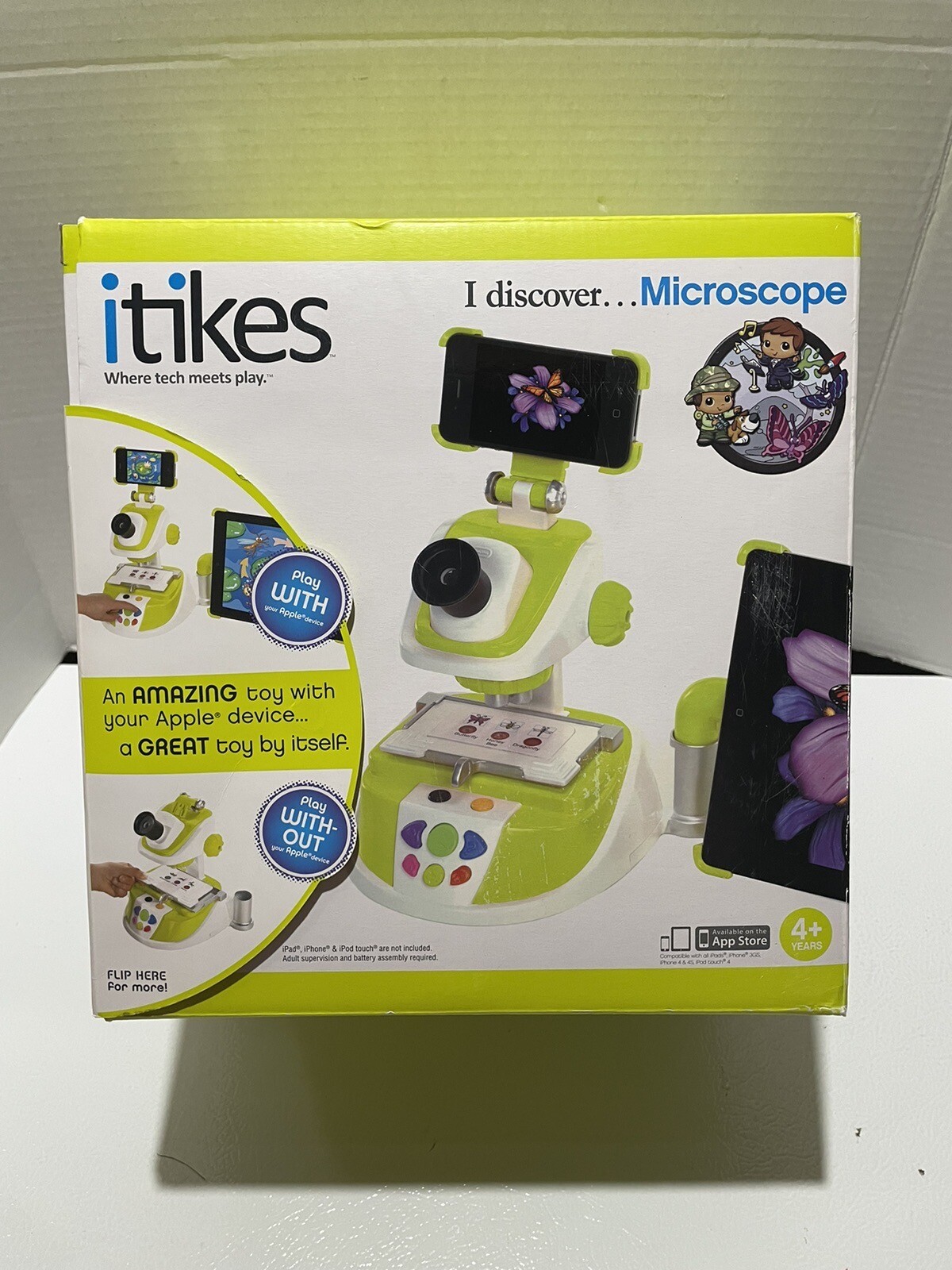 iTikes I Discover Microscope - Science Educational Play - NEW