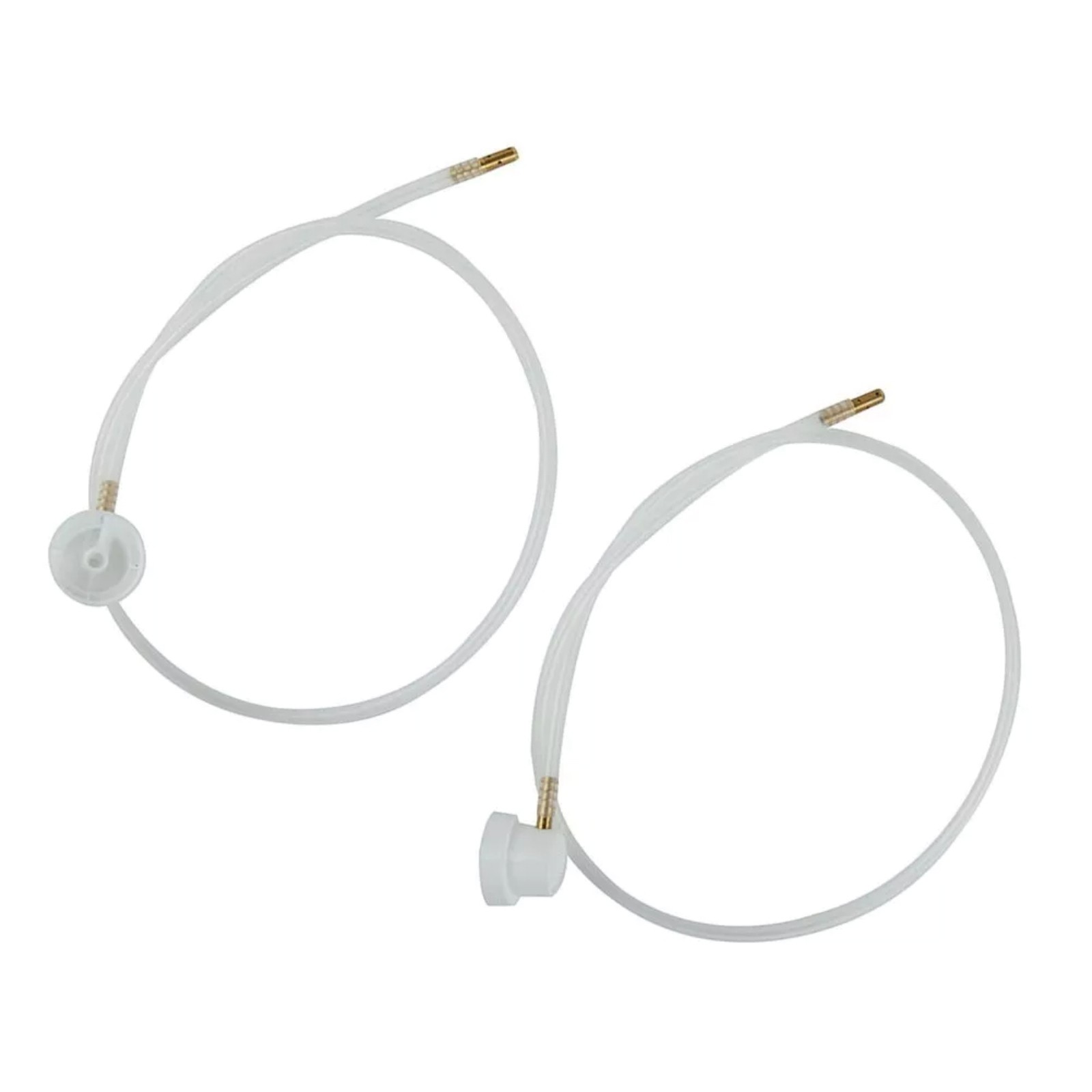 New Nylon 2Pcs Fluid Film Nozzle Extension Hose for Aerosol Cans Spray
