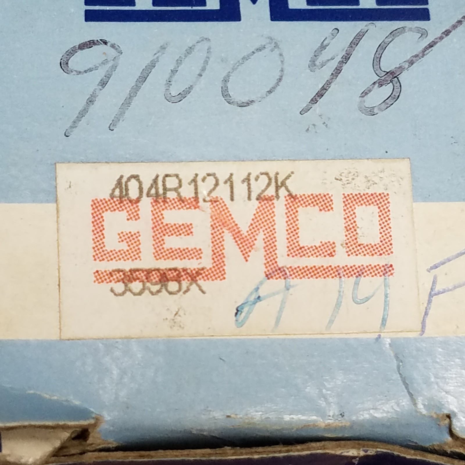 Gemco 404R12112K Selector Switch - NEW