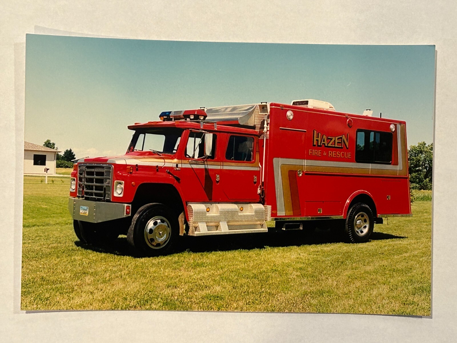 Hazen ND International Rescue Fire Apparatus Photo A53
