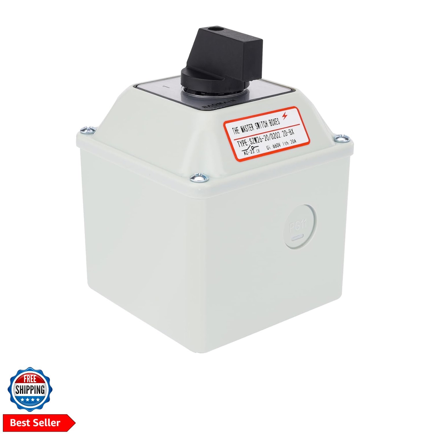 Universal Rotary Changeover Switch --L with Wider&Higher Master Switch Exteri...