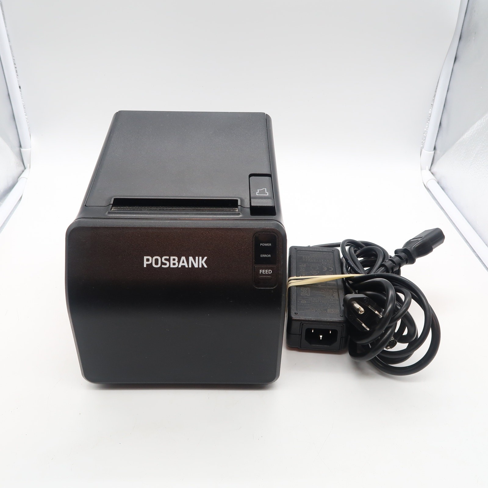 Posbank A11 Prime Point of Sale Thermal Receipt Printer Black Used with Adapter