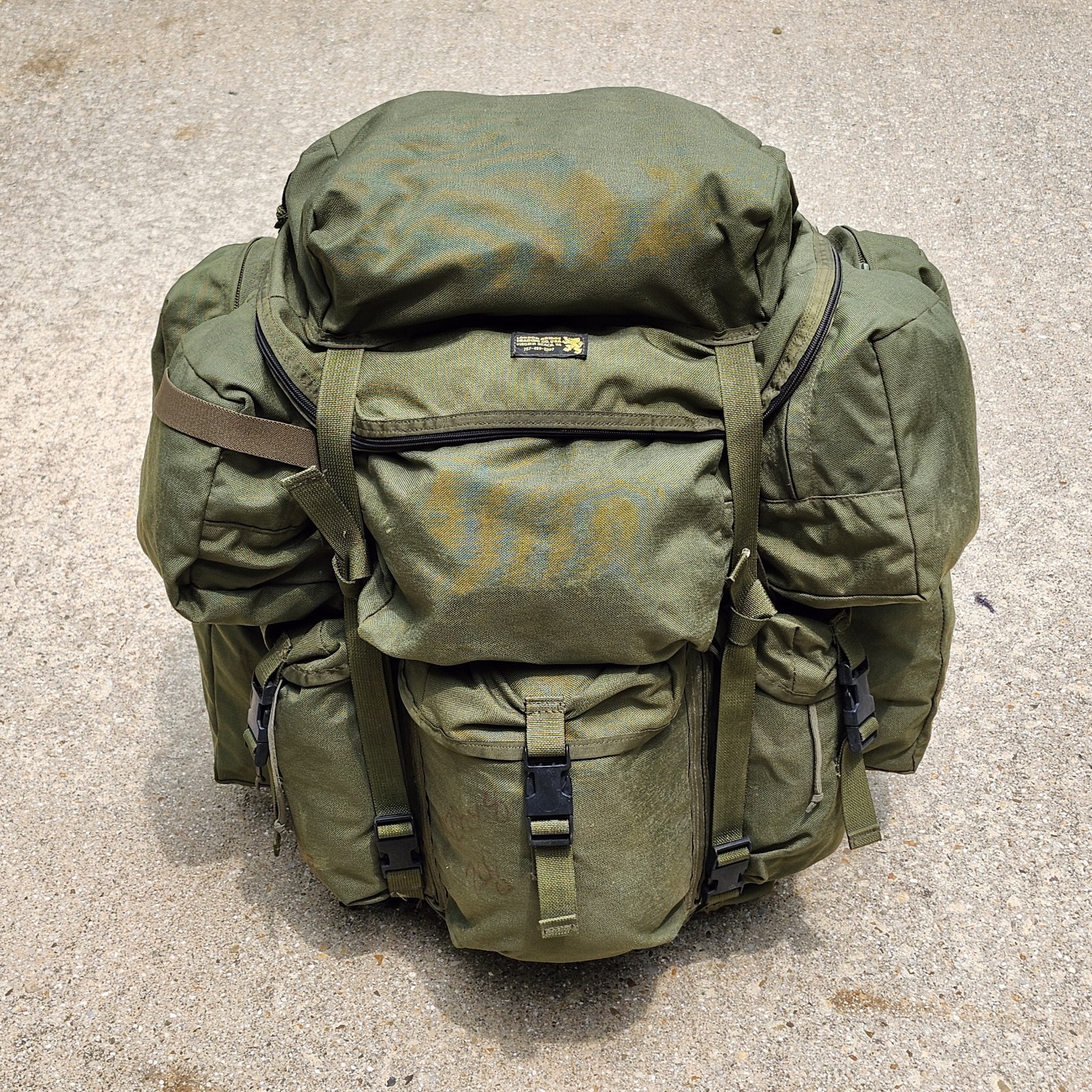 PROTOTYPE London Bridge Trading LBT-1749B RECCE Ruck on Mystery Ranch LEAP Frame