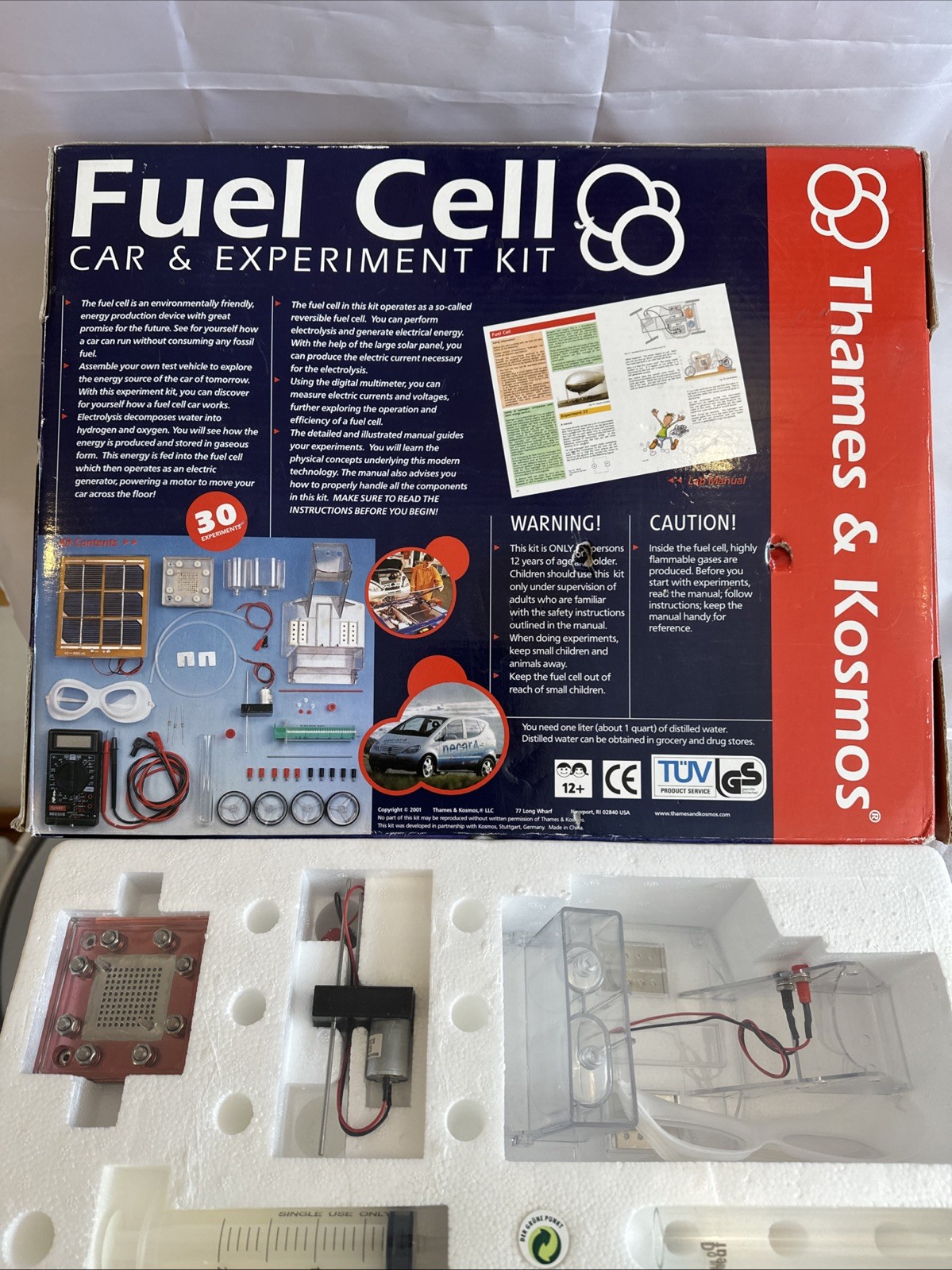 Thames & Kosmos Fuel Cell Car & Experiment Kit – Open Box (Inner Kit Sealed)