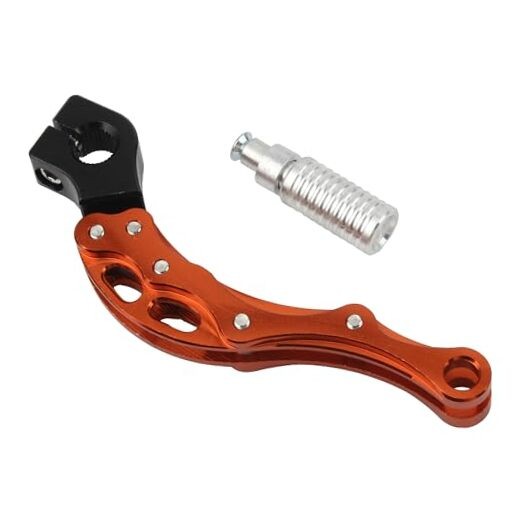 Kick Start Starter Lever, CNC Aluminum Alloy Motorcycle Engine Start Orange