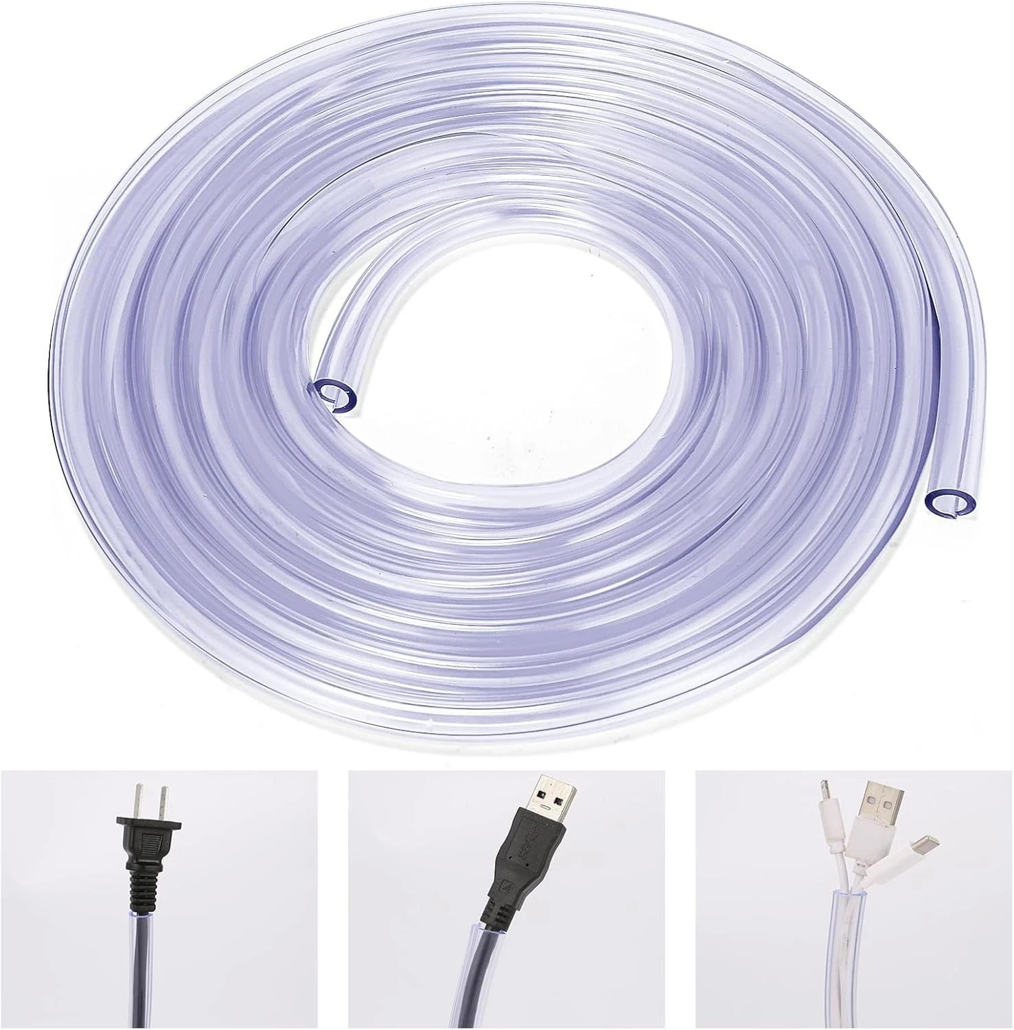 Dog and Cat Cord Protector from Pets No-Chew Solution, Pet Wire Flexible Cable S
