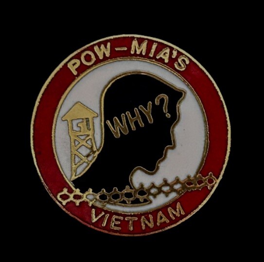 Vintage POW MIA Vietnam Pin New Old Stock