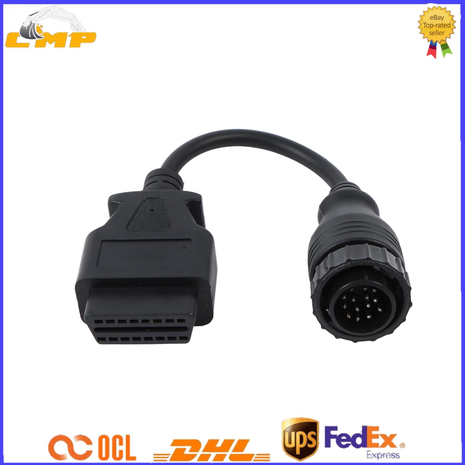 14Pin Connect Cable 9993832 fits Volvo Excavator Truck Vocom Diagnostic Adapter