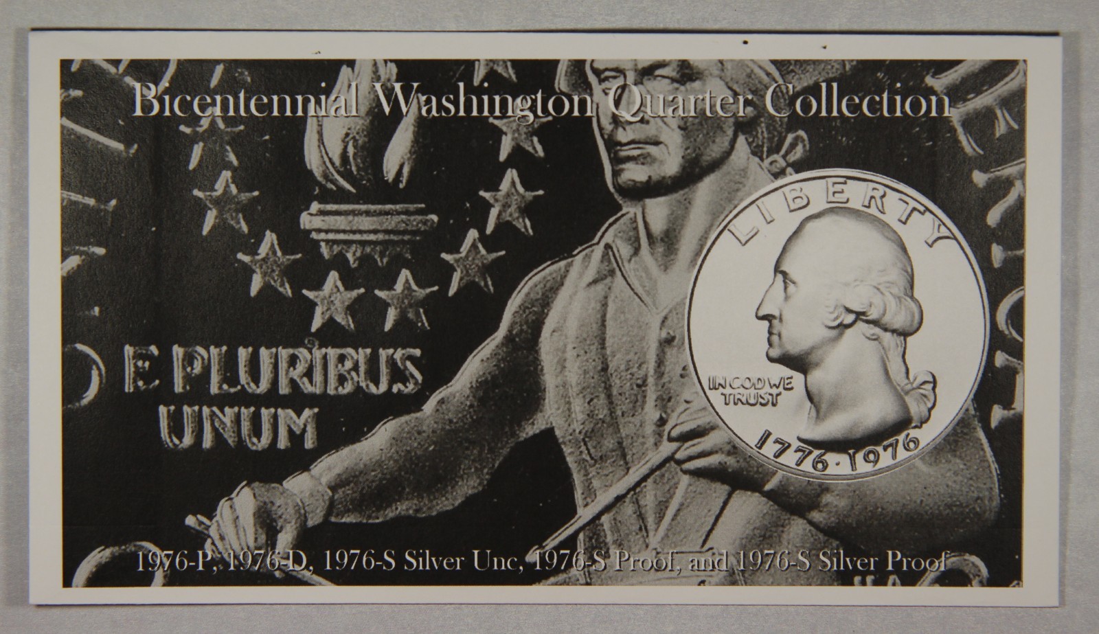 All (5) Bicentennial Quarters 1976 P D S Silver Unc S Proof S Silver Proof