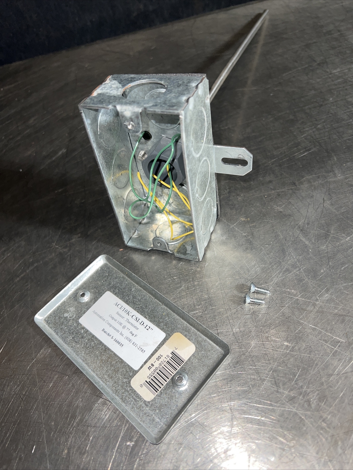 Nos Surplus Automation Components ACI/10L-CSI-D-12 Sensor:Thermistor