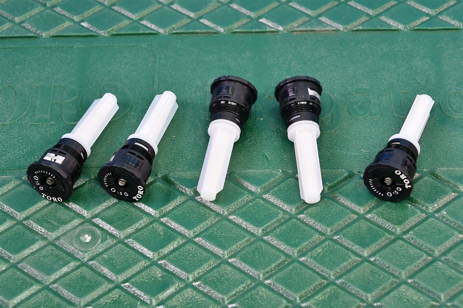 5 Toro Precision 90 Deg Male Threaded Nozzle Sprinkler Irrigation 15ft O-T-15-Q