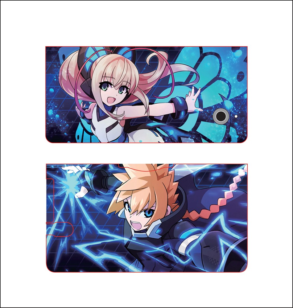 Azure Striker Gunvolt Lumen case for Nintendo NDSi Protective Cover Shell Anime