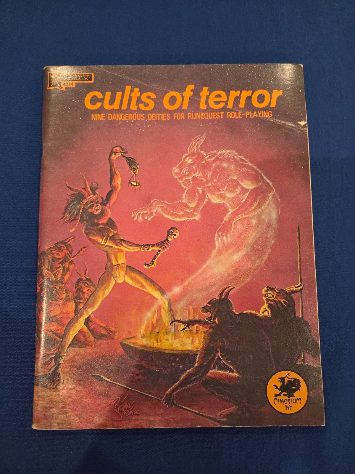 Runequest Cults of Terror - Chaosium 4014