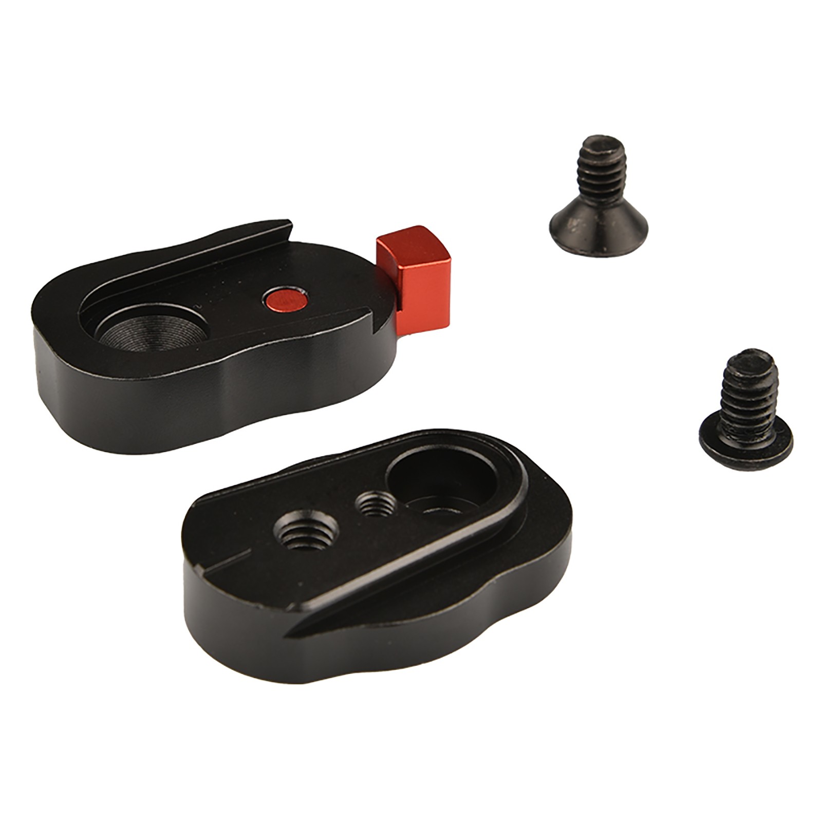 Mini Quick Release Plate System with 1/4" Screw for Camera Tripod Video Monitors
